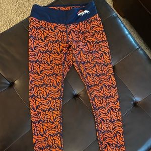 Denver Bronco’s NFL Team Apparel Running Tights
